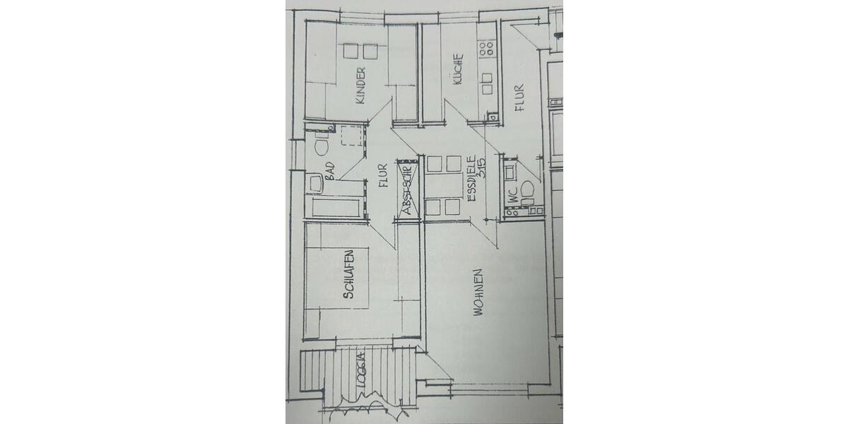 Etagenwohnung Harrislee - 3 Zimmer, 82 m&sup2;, 800&euro; | Angebot:26149082