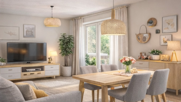 Bautzen - Moderne Kaminwohnung im DG - Dachgeschoßwohnung Bautzen | Angebot:24729948