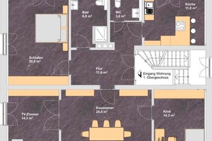 Charmante 4-Zimmer-Wohnung in historischem Gebäude – kernsaniert 4 zimmer