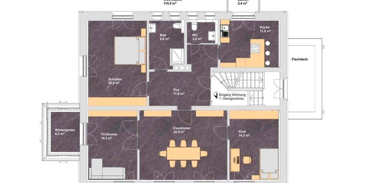 Charmante 4-Zimmer-Wohnung in historischem Gebäude – kernsaniert 4 zimmer