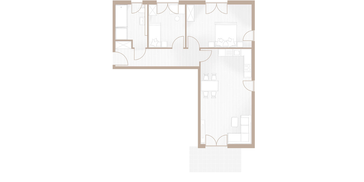 Etagenwohnung Anzing - 3 Zimmer, 78 m&sup2;, 1.590&euro; | Angebot:26178105