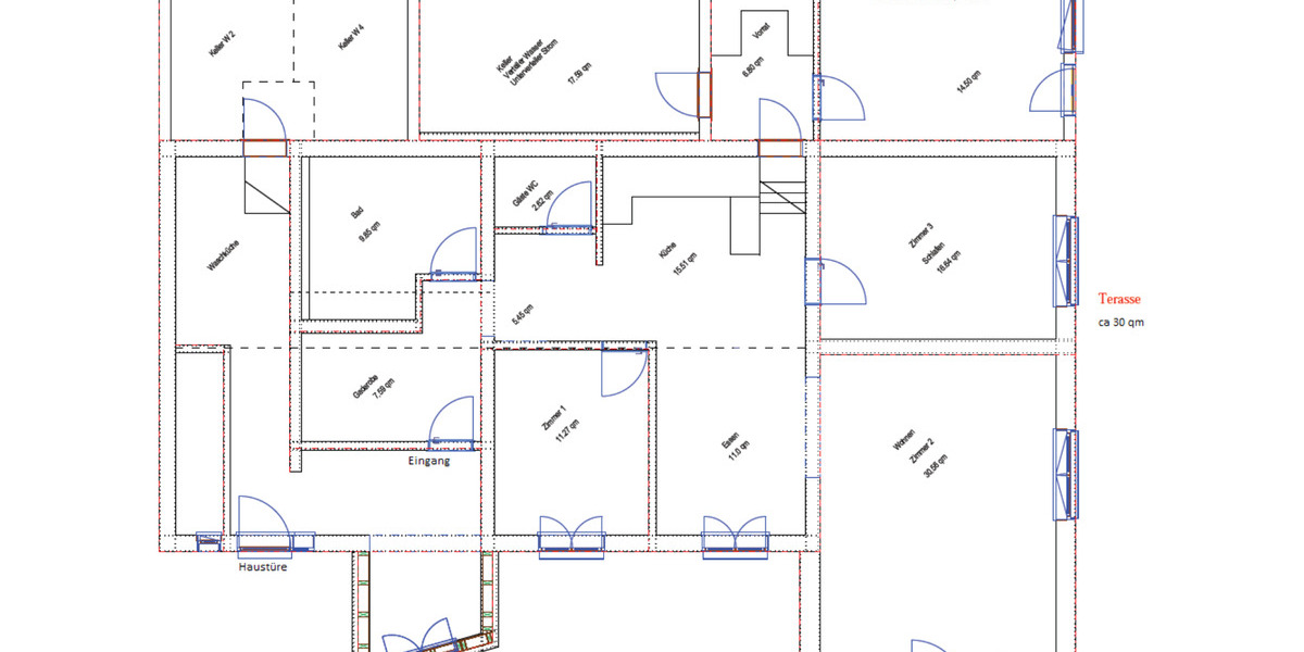 Erdgeschoßwohnung Offenburg - 3 Zimmer, 130 m&sup2;, 1.450&euro; | Angebot:25742067