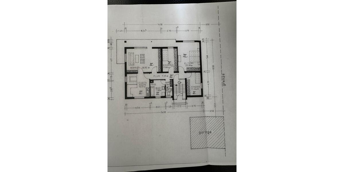 Erdgeschoßwohnung Hochdorf - 4 Zimmer, 114 m&sup2;, 1.130&euro; | Angebot:25977723