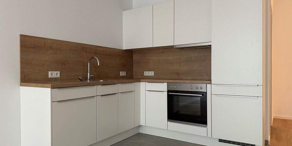 Neubau Erstbezug: Stilvolle 2-Zimmer-Wohnung mit Einbauküche & Loggia 2 zimmer