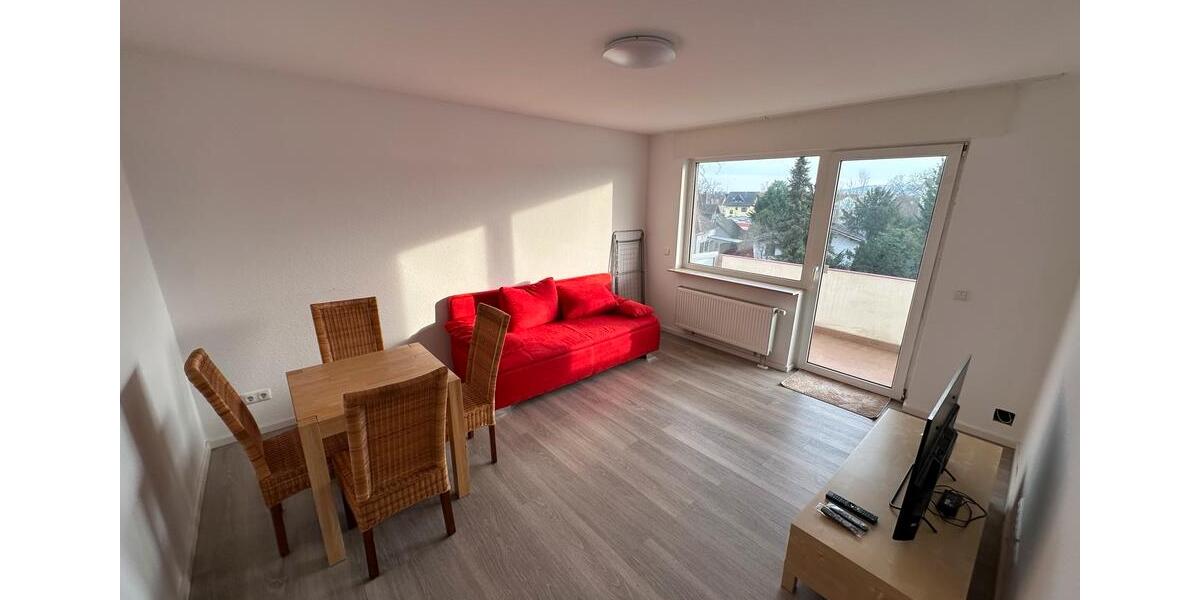 Möblierte 2-Zimmer-Wohnung mit Balkon in Ingelheim-Frei-Weinheim 2 zimmer