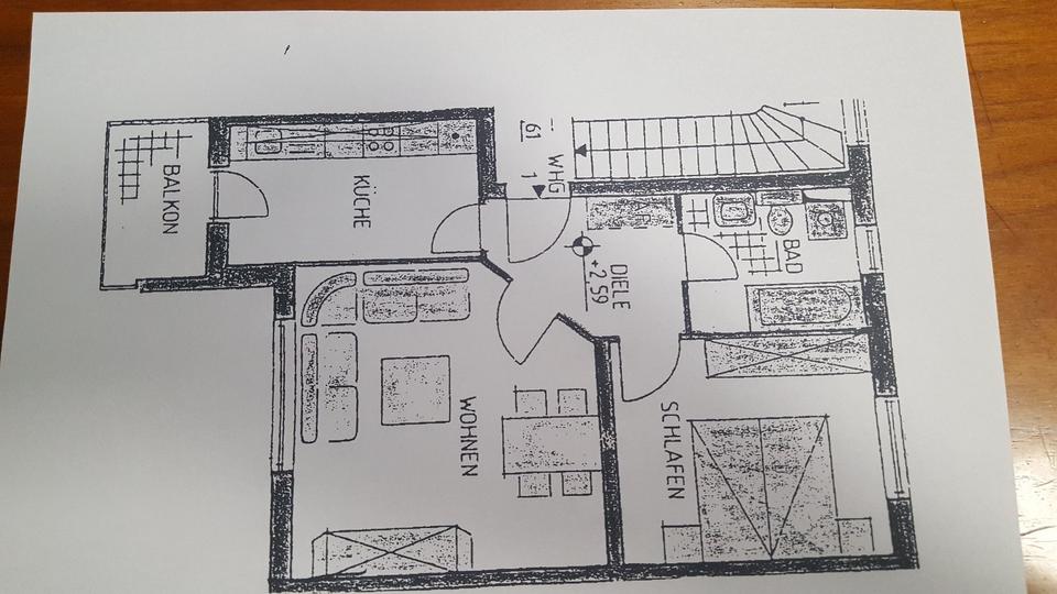 Hochparterre Groitzsch - 2 Zimmer, 52 m&sup2;, 440&euro; | Angebot:25961634