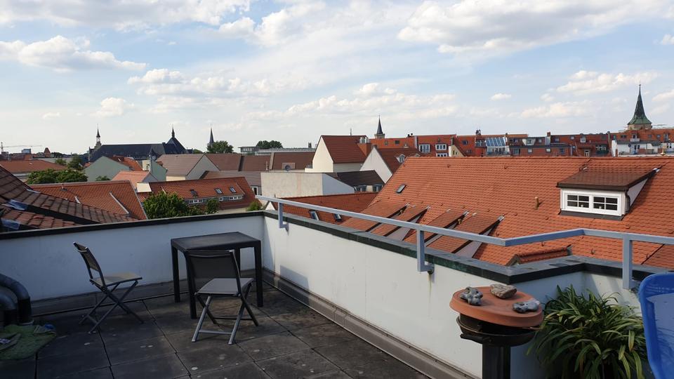 Terrassenwohnung Erfurt - 1 Zimmer, 50 m&sup2;, 500&euro; | Angebot:26351019