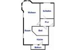 Etagenwohnung Augustusburg - 2 Zimmer, 62 m&sup2;, 465&euro; | Angebot:26672094