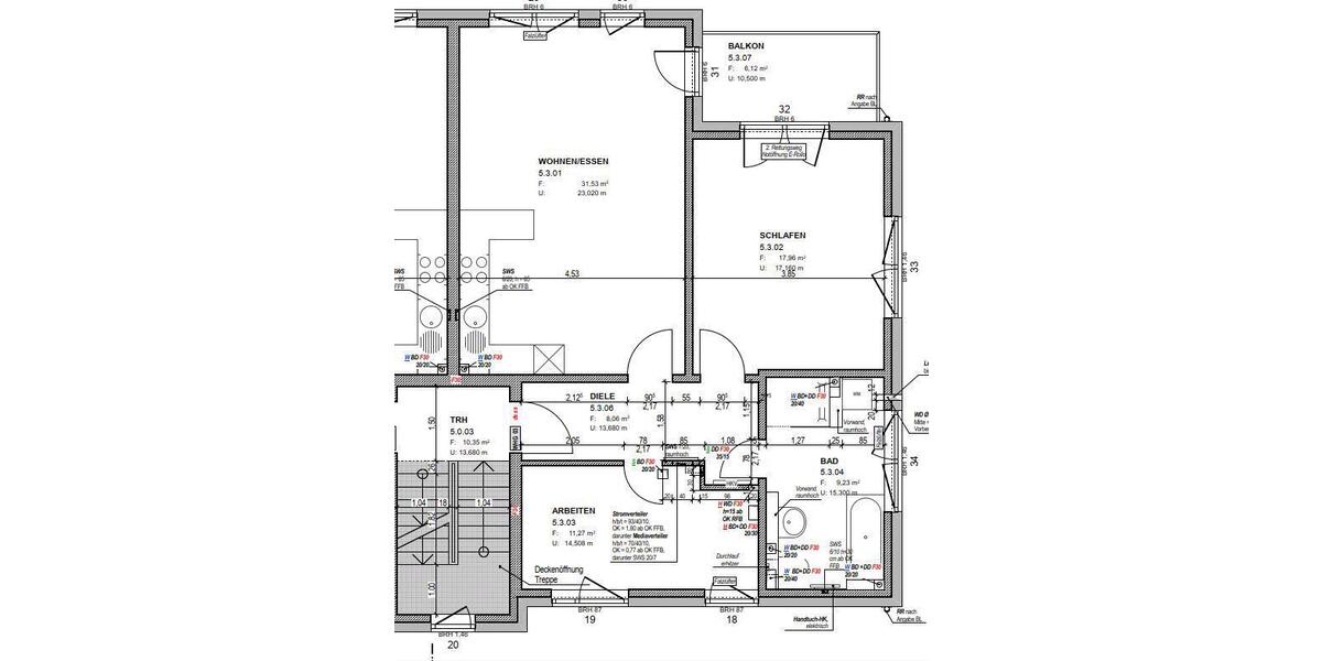 Etagenwohnung Bad Düben - 3 Zimmer, 81 m&sup2;, 851&euro; | Angebot:26004148