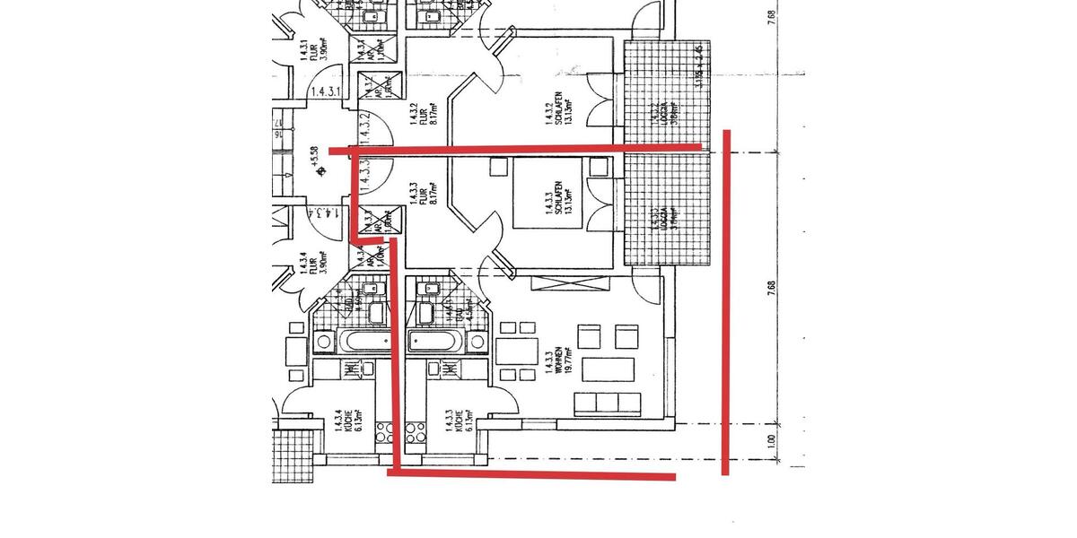 Etagenwohnung Panketal - 2 Zimmer, 57 m&sup2;, 793&euro; | Angebot:26357758