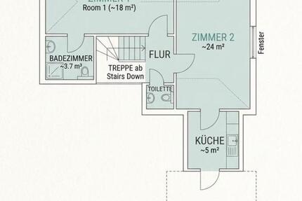 Wohnung Erlangen Am Anger - 2.5 Zimmer, 54 m&sup2;, 660&euro; | Angebot:25875120