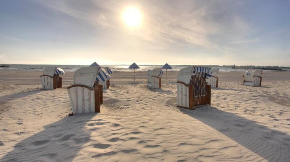 Bett&Butze Travemünde Meerblick FerienWohnung Ostsee Hund Pool