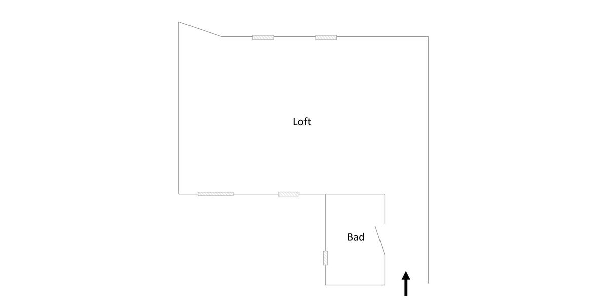 Etagenwohnung Apolda - 1 Zimmer, 65 m&sup2;, 480&euro; | Angebot:26572668