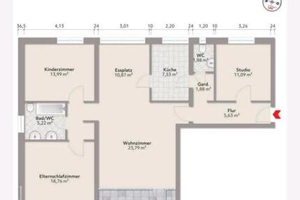 Wohnung zu vermieten 4 zimmer