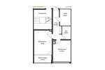 Etagenwohnung Krefeld Benrad - 2 Zimmer, 52 m&sup2;, 500&euro; | Angebot:26573032