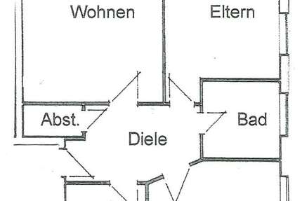 Wohnung Fredenbeck Klein Fredenbeck - 3 Zimmer, 67 m&sup2;, 600&euro; | Angebot:25159370
