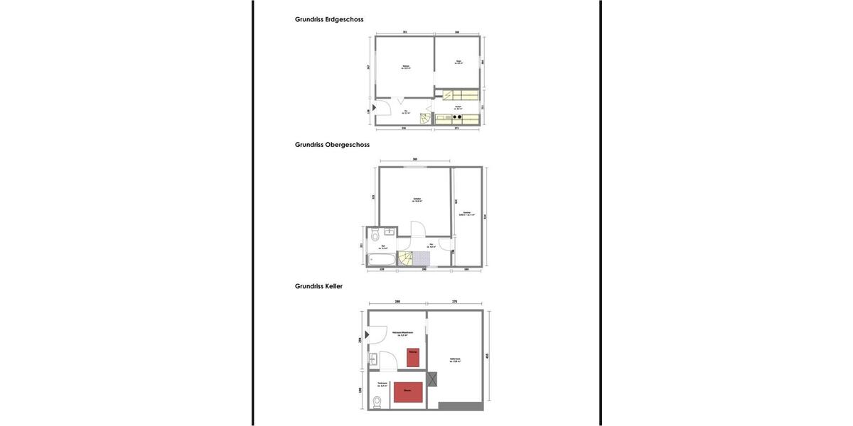 Kleines Einfamilienhaus als 3 ZKB mit Abstellraum und Keller 3 zimmer