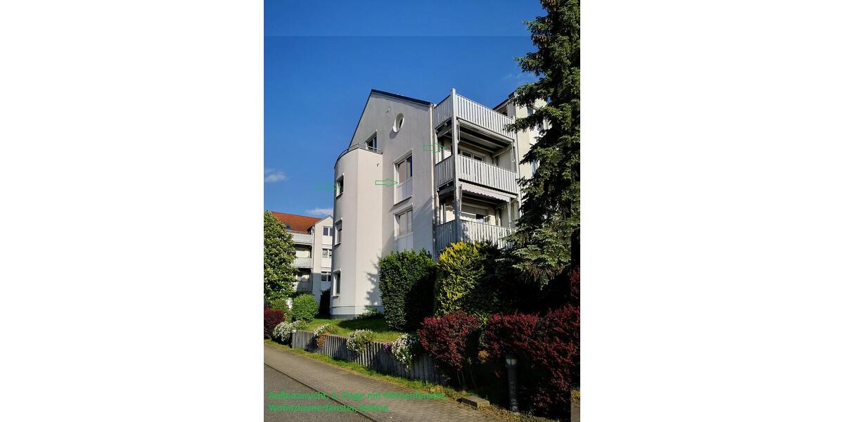 Etagenwohnung Wilsdruff - 3 Zimmer, 65 m&sup2;, 650&euro; | Angebot:25444194