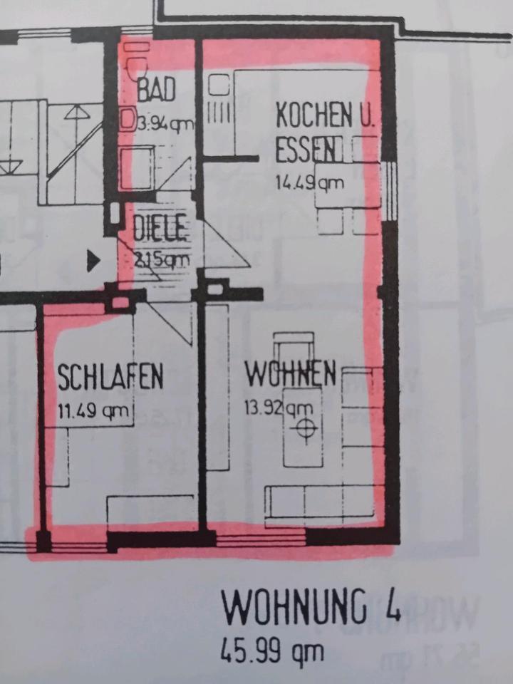 2 Zimmer Wohnung