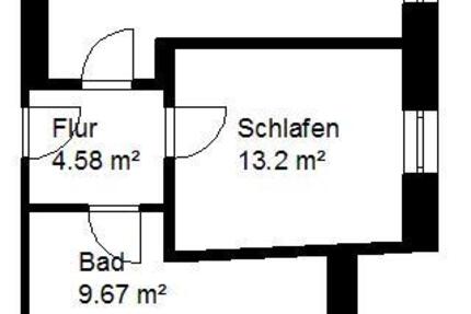 Sonnige 2-Raumwohnung in der Innenstadt 2 zimmer