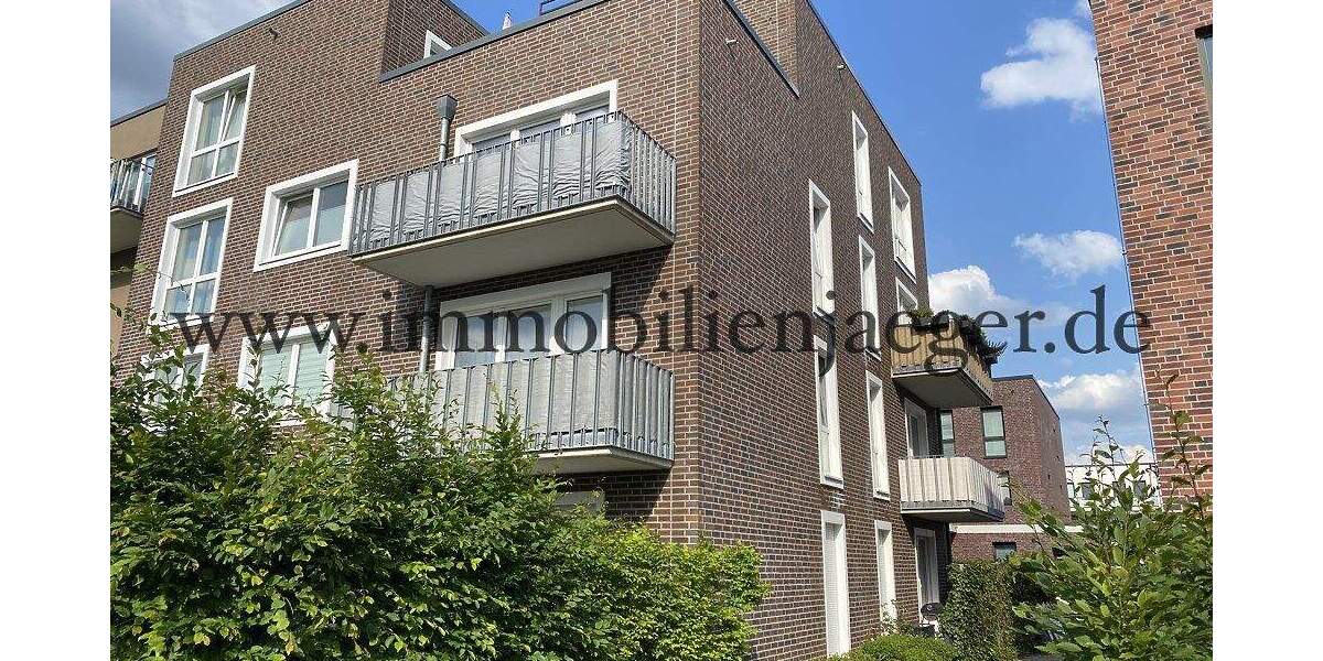 Neubaugebiet Jenfelder Au - großzügige Neubau-Wohnung - Balkon, offener EBK, Fahrstuhl, Fußboden 2 zimmer