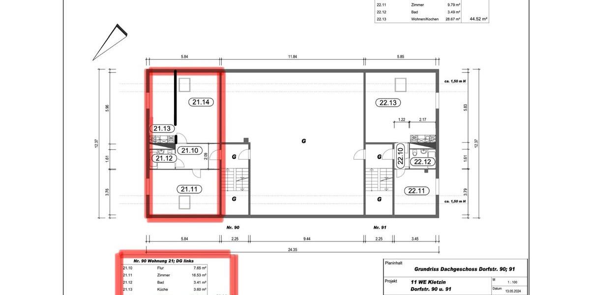 2-Raum Wohnung in Kletzin von privat zu vermieten 2 zimmer