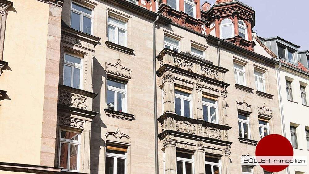 Etagenwohnung Nürnberg Gostenhof - 4 Zimmer, 136 m&sup2;, 1.890&euro; | Angebot:25745650