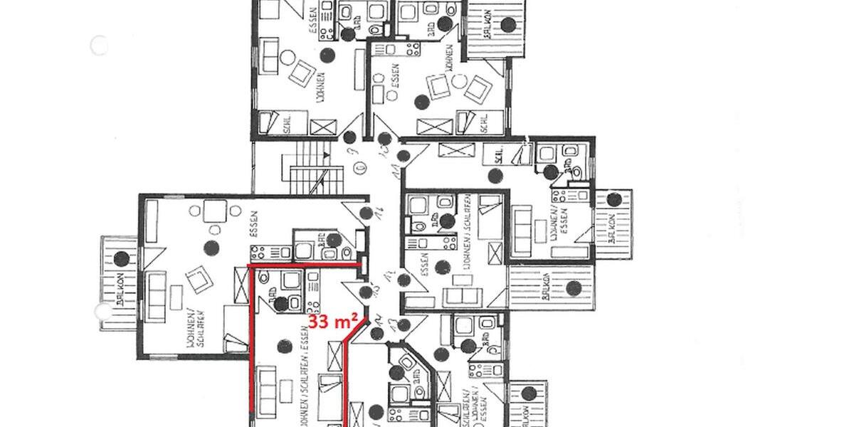 Terrassenwohnung Rangsdorf - 1 Zimmer, 33 m&sup2;, 480&euro; | Angebot:26581006