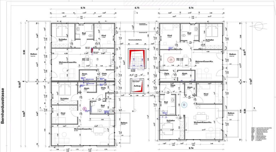 Etagenwohnung Sinsheim - 3 Zimmer, 90 m&sup2;, 1.500&euro; | Angebot:26535921