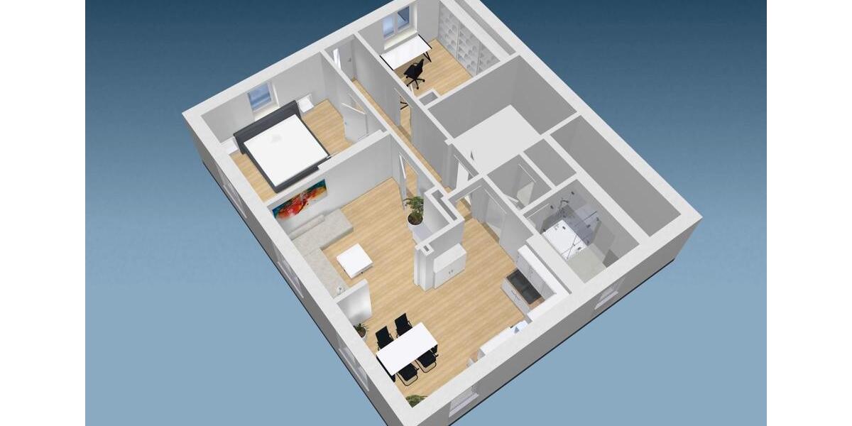 3-Zimmer Wohnung Erstbezug ca. 85 m2 in Waigolshausen 3 zimmer