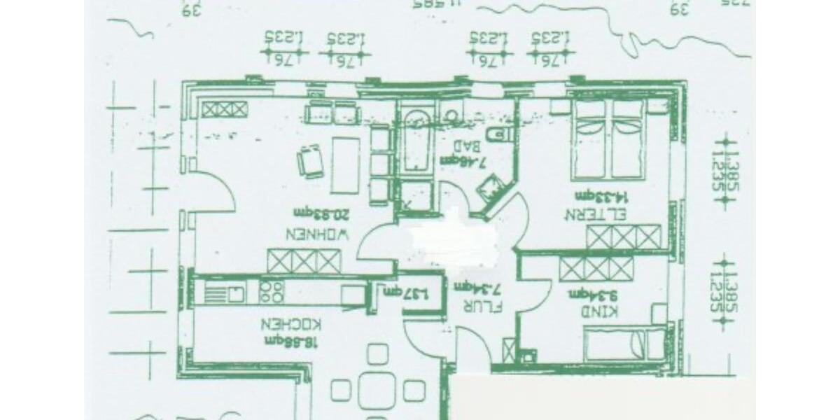 Erdgeschoßwohnung Quakenbrück - 3 Zimmer, 76 m&sup2;, 684&euro; | Angebot:25851560