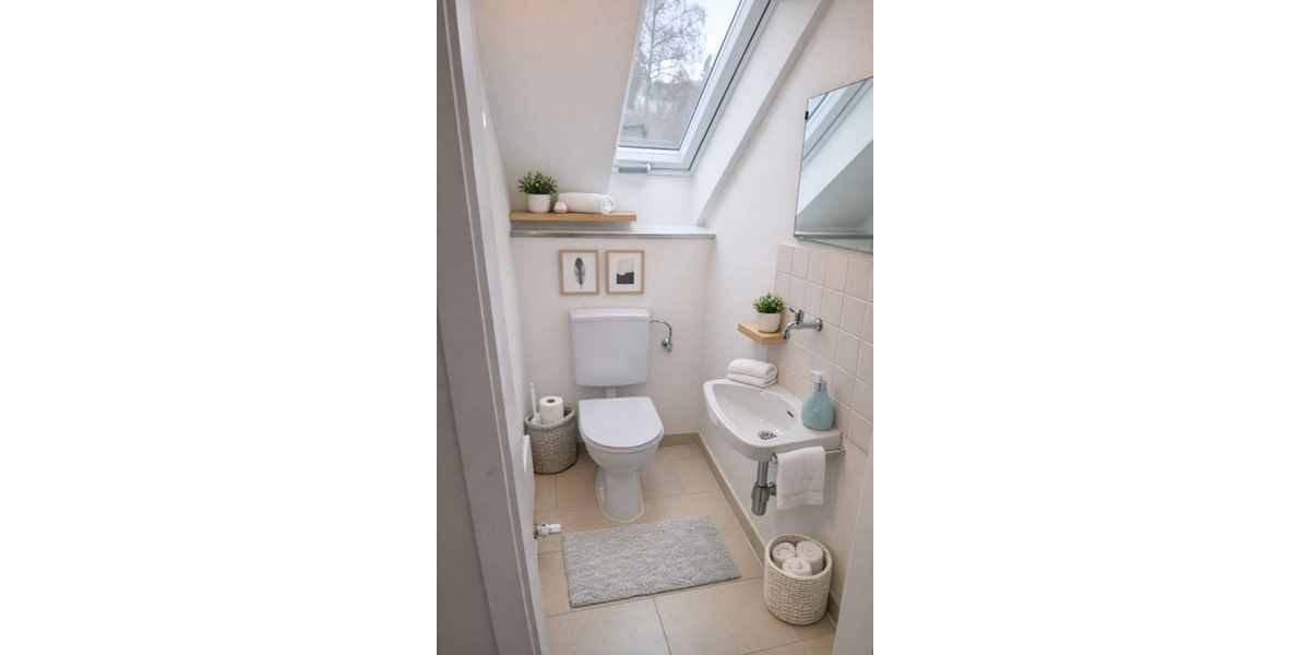 Dachgeschoßwohnung Altensteig - 2 Zimmer, 45 m&sup2;, 500&euro; | Angebot:25935949