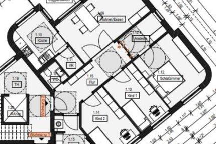 Wohnung Ilmenau - 4 Zimmer, 102 m&sup2;, 960&euro; | Angebot:25988707