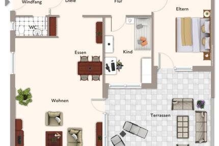 Wohnung Oerlinghausen - 4 Zimmer, 144 m&sup2;, 1.550&euro; | Angebot:25882234