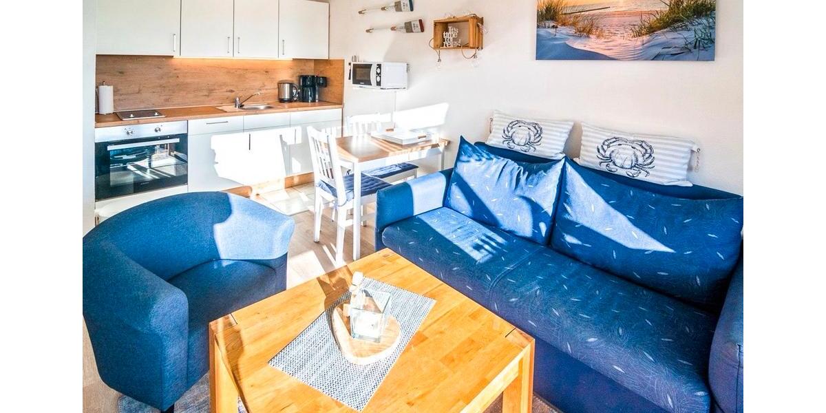Etagenwohnung Dornum - 2 Zimmer, 36 m&sup2;, 650&euro; | Angebot:26465200