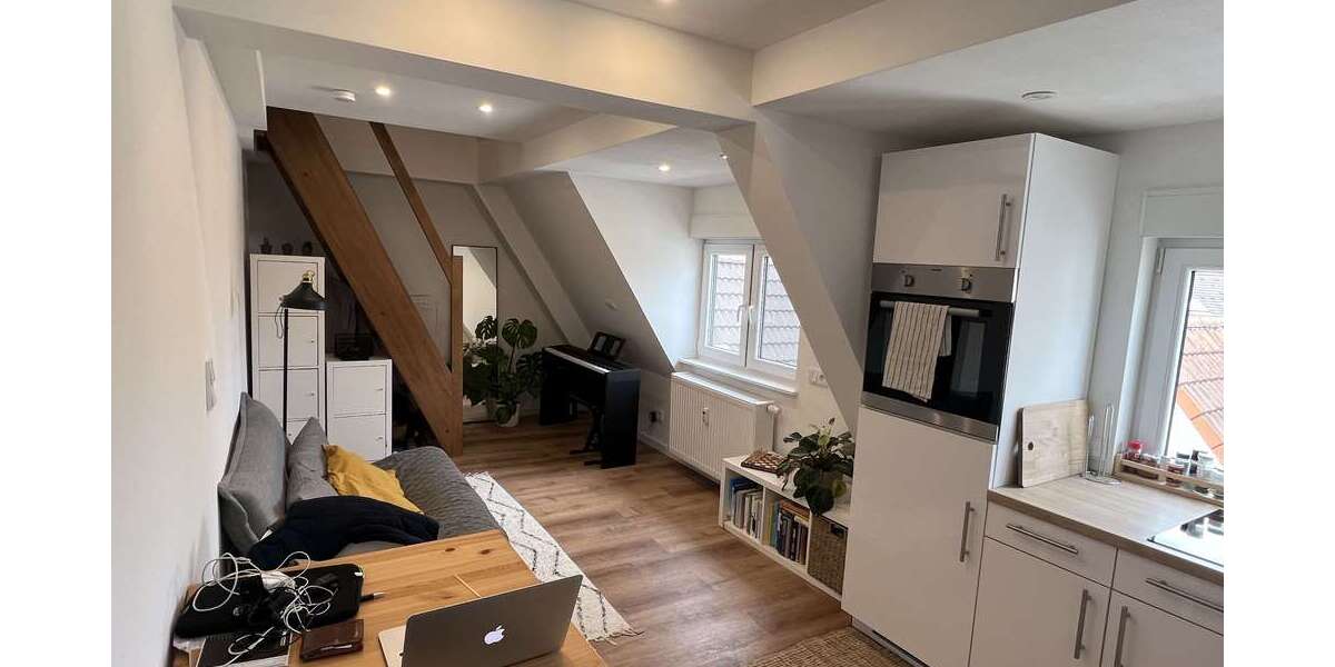 Etagenwohnung Sandhausen - 1 Zimmer, 31 m&sup2;, 600&euro; | Angebot:26625598