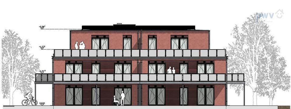 Erdgeschoßwohnung Aurich Egels und Wallinghausen - 2 Zimmer, 63 m&sup2;, 763&euro; | Angebot:20878274