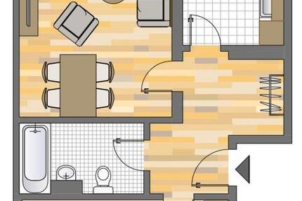 Gepflegte 2-Zimmer-Wohnung in Ratingen West! zimmer