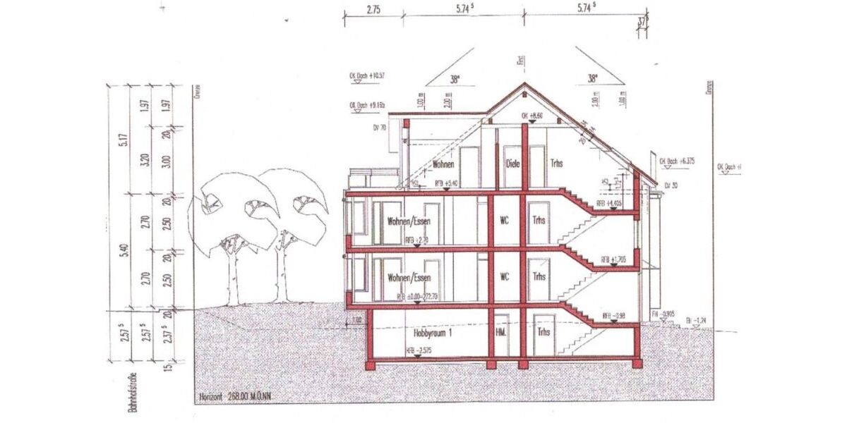 LUXUSPUR 5 Zi. DG 112m² + UG 17m² Büro-Hobbyraum an max. 3 Pers. zum 1.7.26 - Dachgeschoßwohnung Lorch | Angebot:26227932