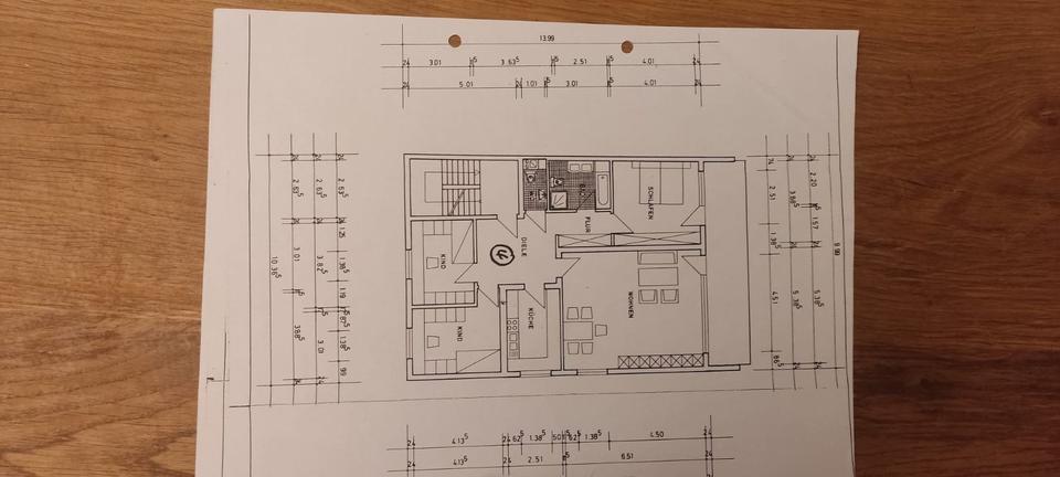Hochparterre Essen Stadtbezirk IX - 4 Zimmer, 109 m&sup2;, 1.110&euro; | Angebot:25163107