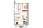 Etagenwohnung Geestland - 3 Zimmer, 74 m&sup2;, 1.053&euro; | Angebot:25417166