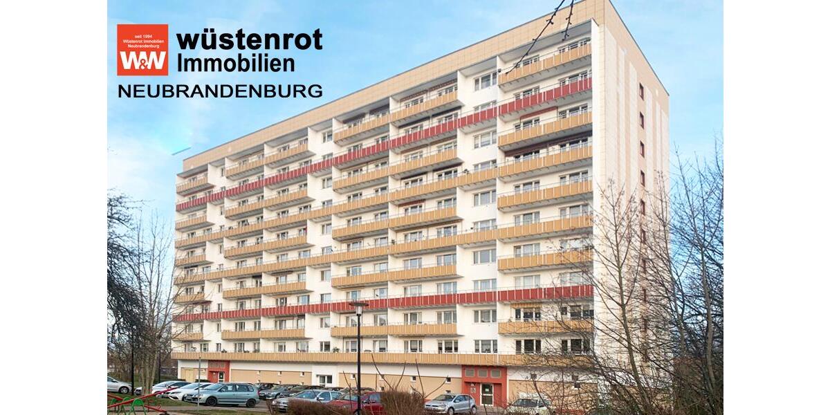 Etagenwohnung Neubrandenburg - 2 Zimmer, 53 m&sup2;, 420&euro; | Angebot:25355063