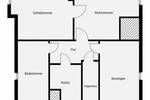 Etagenwohnung Eberswalde - 2 Zimmer, 51 m&sup2;, 590&euro; | Angebot:26808536