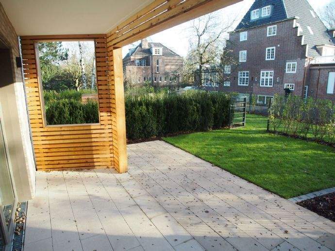 Terrassenwohnung Hamburg Alsterdorf - 2 Zimmer, 73 m&sup2;, 1.420&euro; | Angebot:26751095