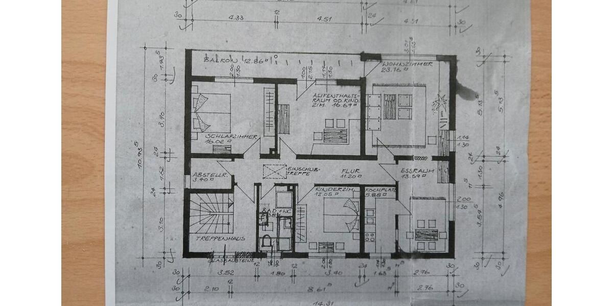 Etagenwohnung Moosburg an der Isar - 4 Zimmer, 112 m&sup2;, 1.500&euro; | Angebot:26504067