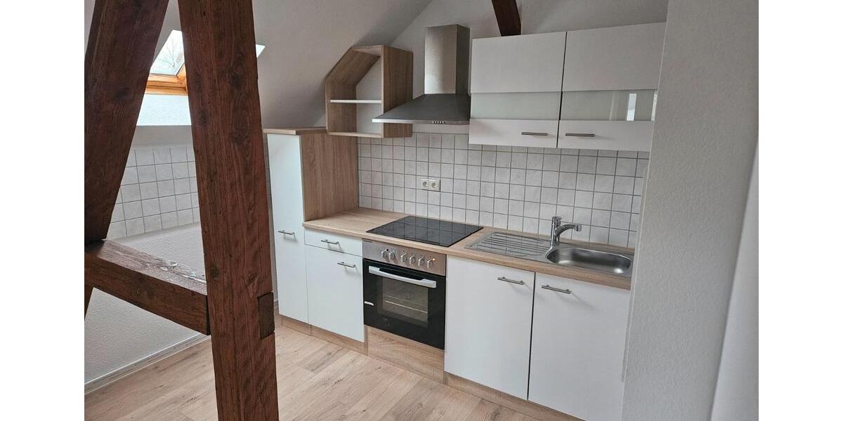 Dachgeschoßwohnung Limbach-Oberfrohna Oberfrohna - 2 Zimmer, 54 m&sup2;, 330&euro; | Angebot:26597859