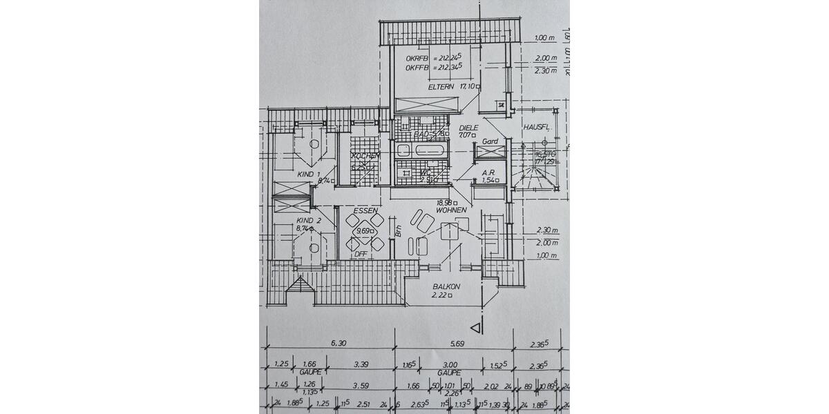 Dachgeschoßwohnung Rastenberg - 4 Zimmer, 86 m&sup2;, 680&euro; | Angebot:24875315