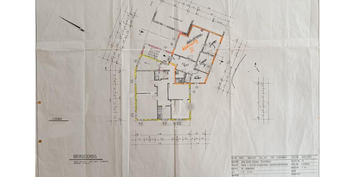 Mietwohnung in Gladenbach ( Marktstraße 1. Etage ) 3 zimmer