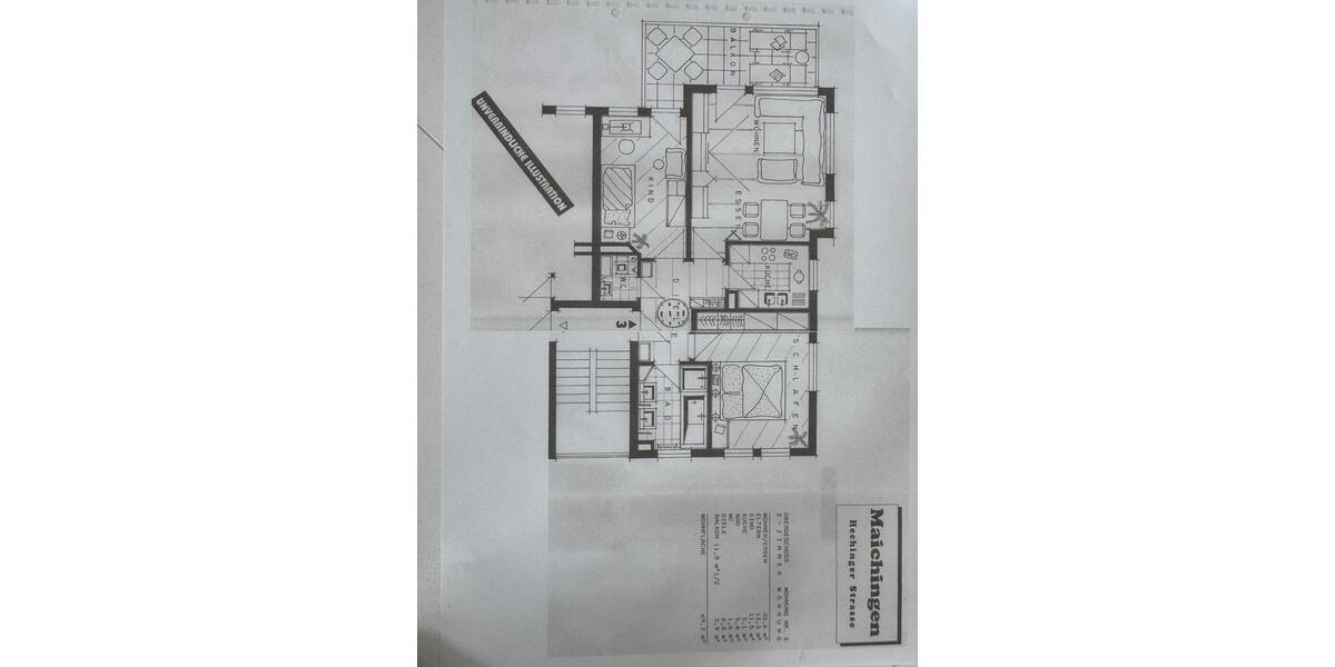 Etagenwohnung Magstadt - 3 Zimmer, 70 m&sup2;, 1.440&euro; | Angebot:26691638