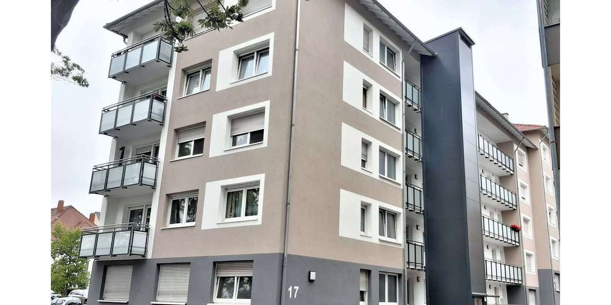 Etagenwohnung Pforzheim Nordstadt - 3 Zimmer, 65 m&sup2;, 602&euro; | Angebot:25085296